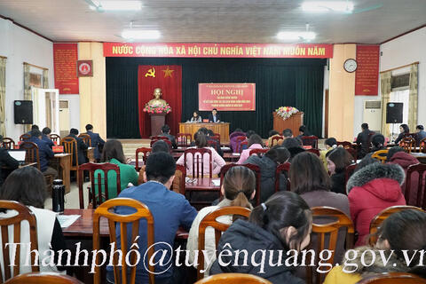 Thành phố Tuyên Quang tổ chức tọa đàm tuyên truyền về cải cách thủ tục hành chính