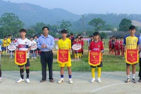 Giải bóng đá thiếu niên, nhi đồng huyện Na Hang năm 2024