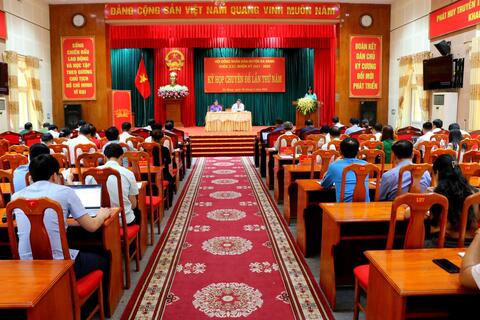 HĐND huyện Na Hang tổ chức kỳ họp chuyên đề lần thứ 5 khóa XI