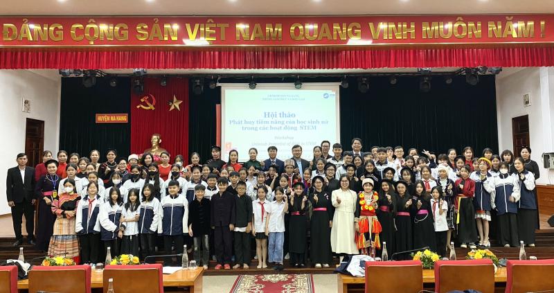Ngày hội STEM ngành giáo dục và đào tạo huyện Na Hang năm 2023 -1